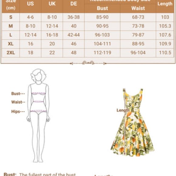 Belle Poque 1950's Style Dress - Picture 4 of 4